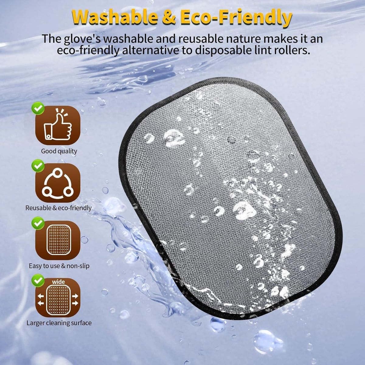 Electrostatic Pet Hair Removal Glove